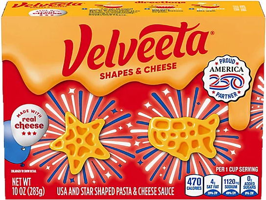 Velveeta Shapes and Cheese