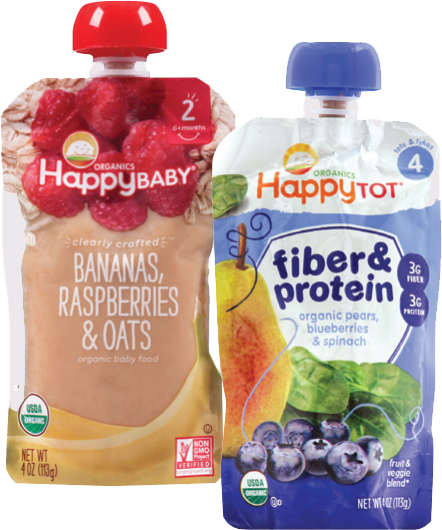 Happy Baby or Happy Tot Baby Food