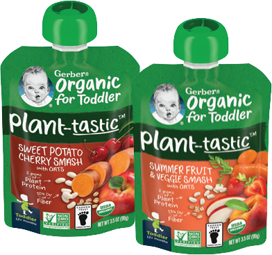 Gerber Planttastic Pouches