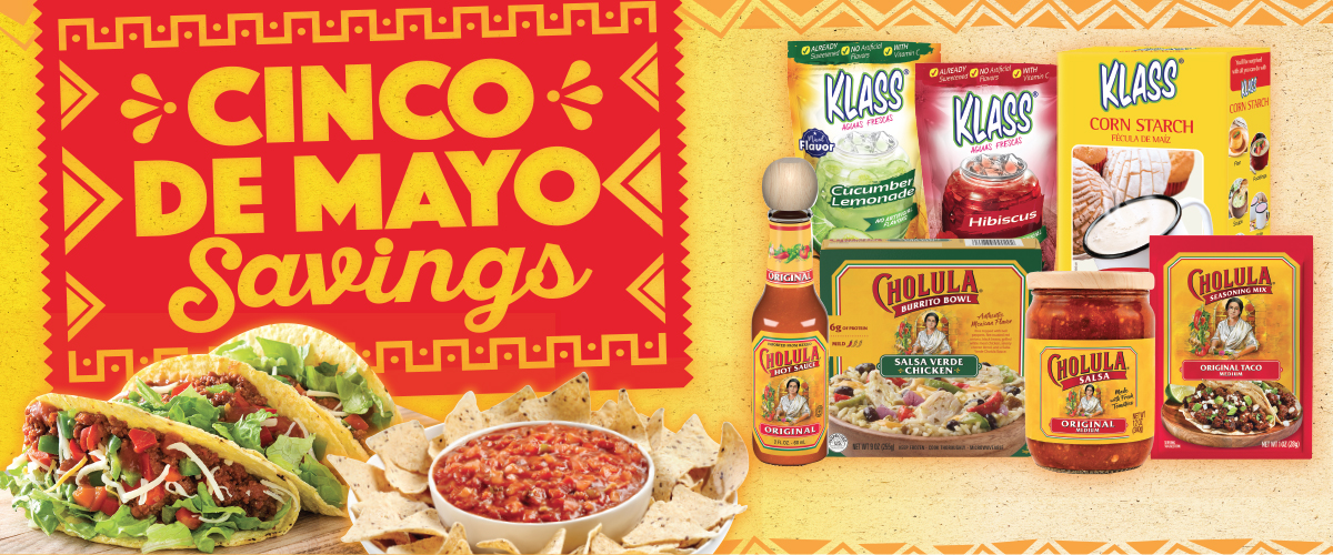 Cico de Mayo Savings!