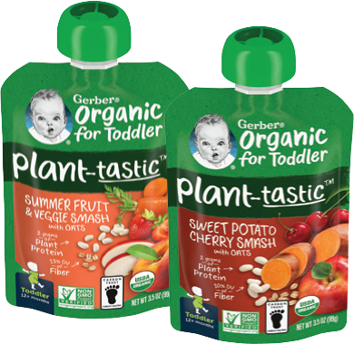Gerber Plantastic Pouches