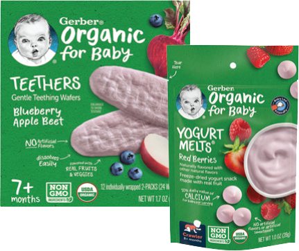 Gerber Fruit Teethers