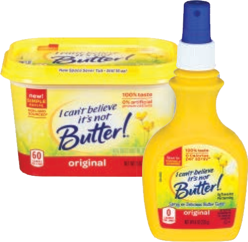 I Can't Believe It's Not Butter!®