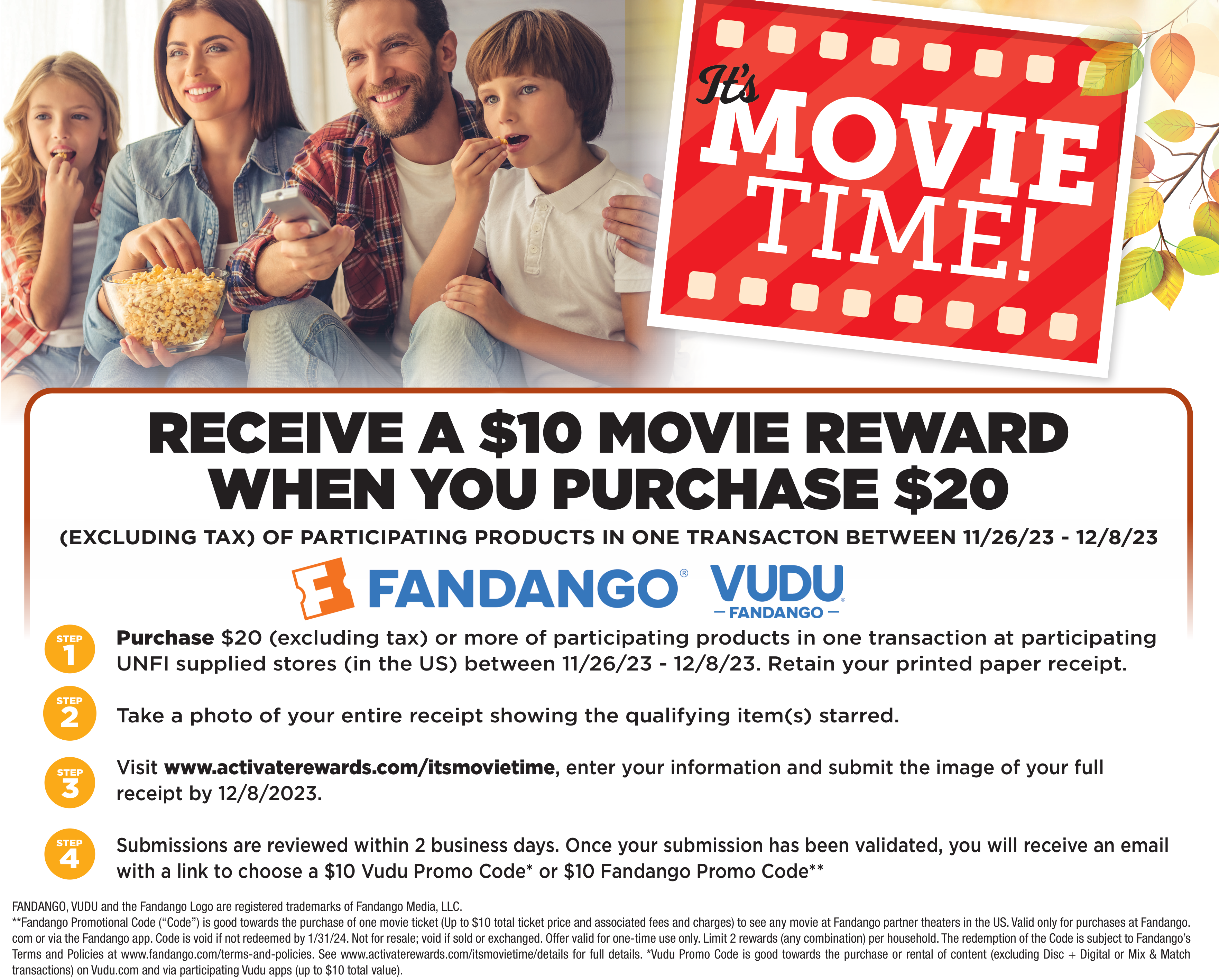 It's Movie Time! - Fandango - Vudu
