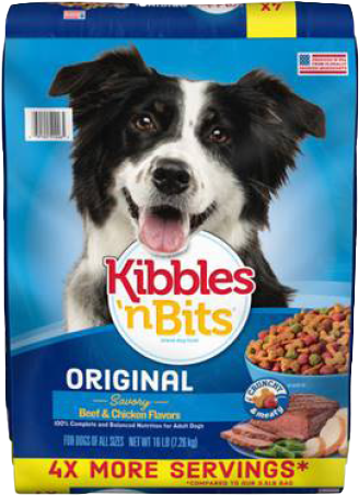 Kibbles & Bits Dog Food