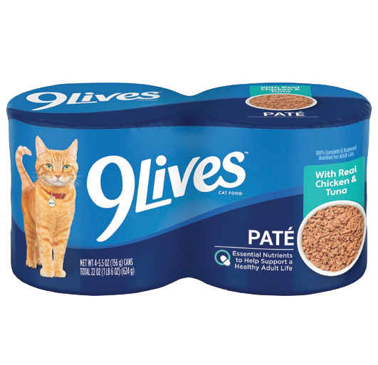 9 Lives Canned Cat Food
