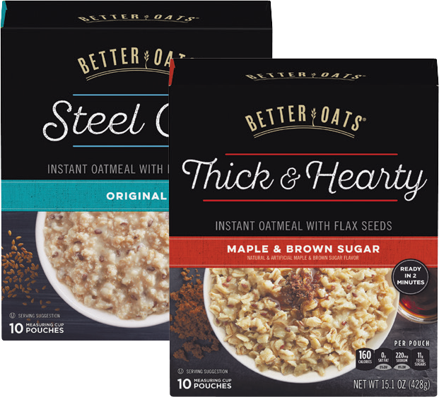 Better Oats Instant Oatmeal