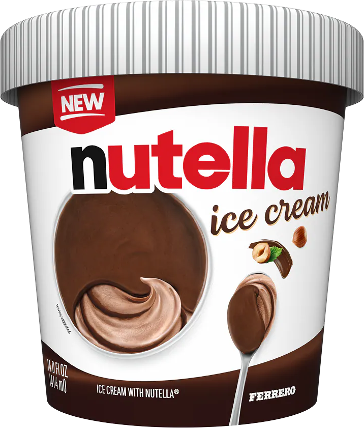 Nutella Cones or Ice Cream